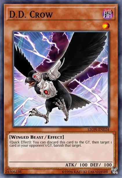 D.D. Crow - STON-EN024 - Ultimate Rare - 1st Edition