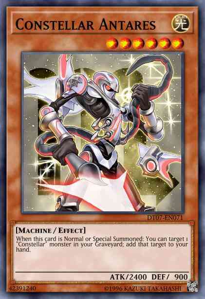Constellar Antares - DT07-EN071 - Duel Terminal Rare Parallel Rare - Duel Terminal