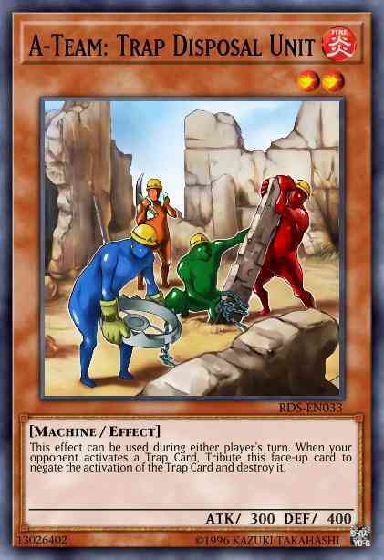 A-Team: Trap Disposal Unit - RDS-EN033 - Rare - 1st Edition