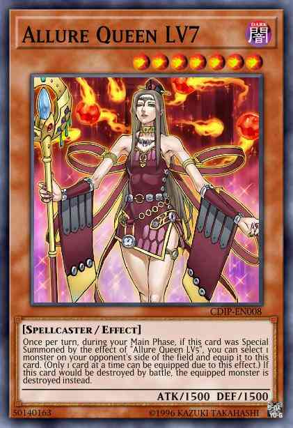 Allure Queen LV7 - CDIP-EN008 - Ultra Rare - 1st Edition