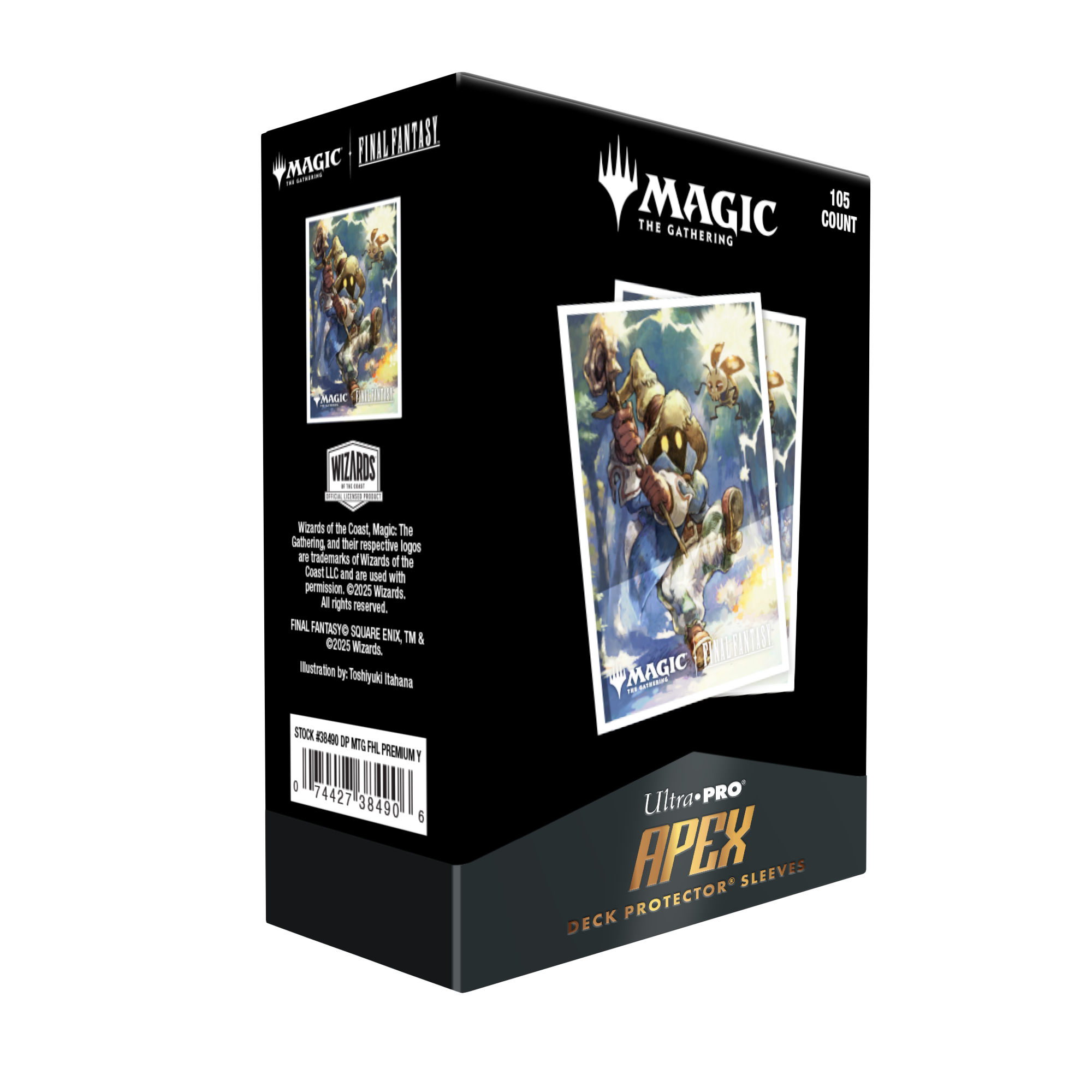 vivi card sleeves Ultra Pro MTG Apex Deck Protector Sleeves - Standard Size - 105ct - FINAL  FANTASY