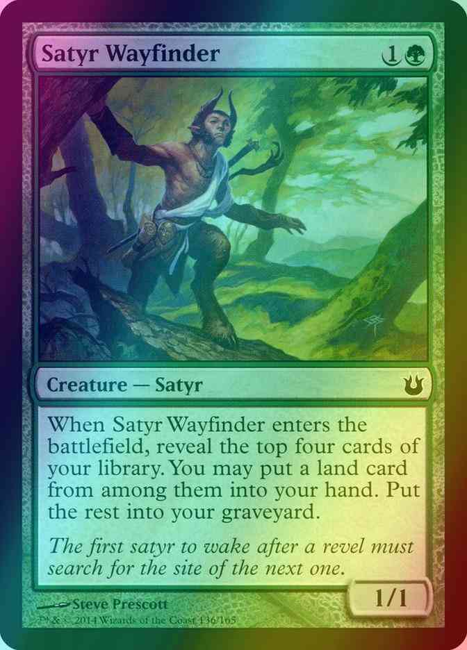 Satyr Wayfinder [136] [Born of the Gods] [Foil] – Face to Face Games