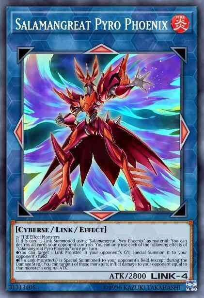 Salamangreat Pyro Phoenix - CHIM-EN039 - Secret Rare - 1st Edition