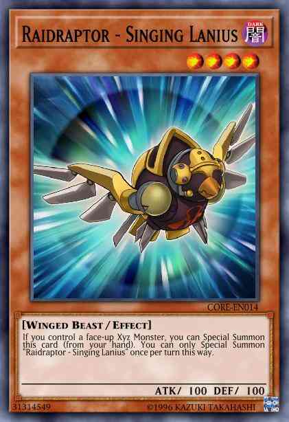 Raidraptor - Singing Lanius - WIRA-EN018 - Common - 1st Edition