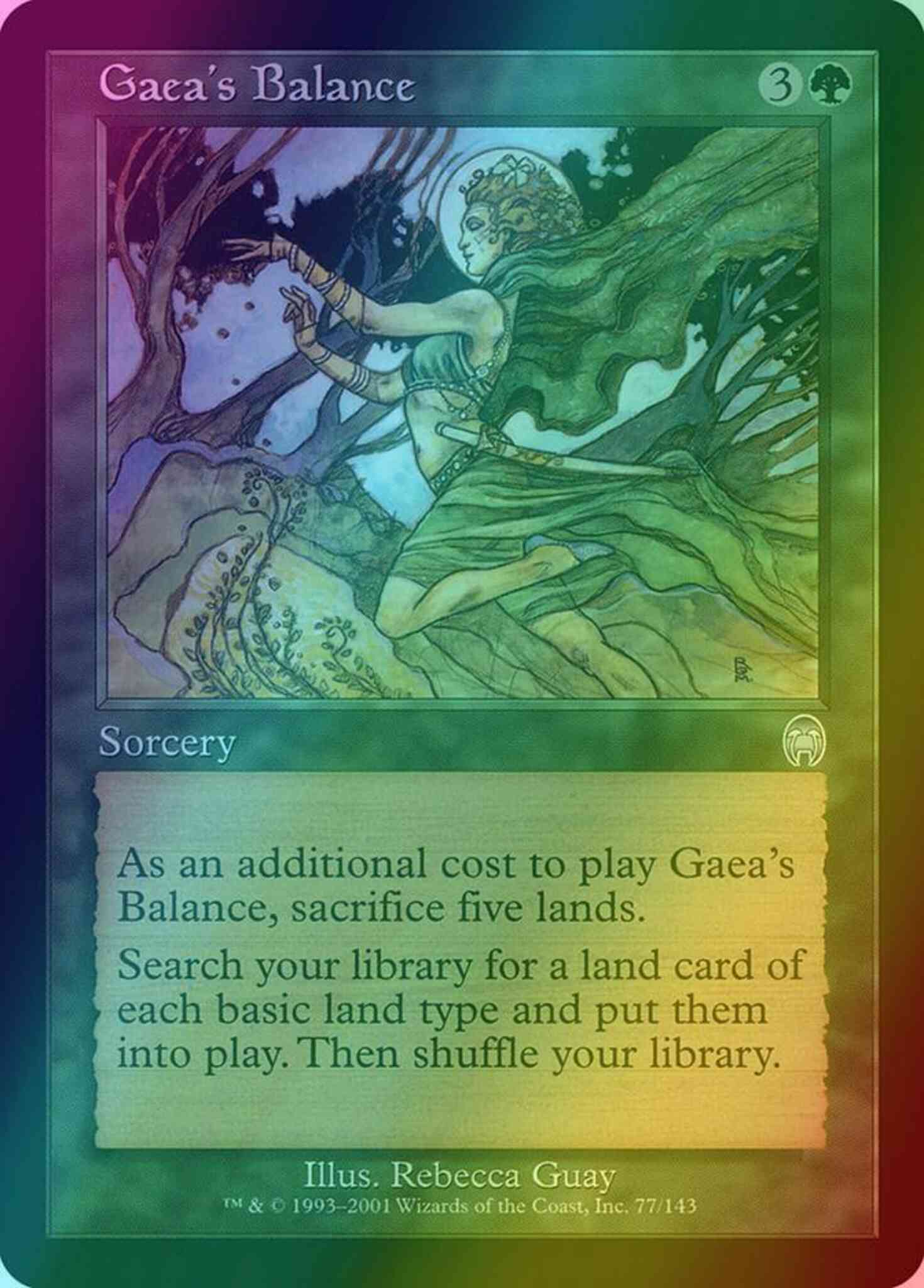 Gaea's Balance [77] [Apocalypse] [Foil] – Face to Face Games