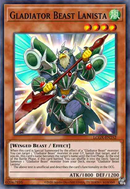 Gladiator Beast Lanista - RYMP-EN106 - Common - Unlimited
