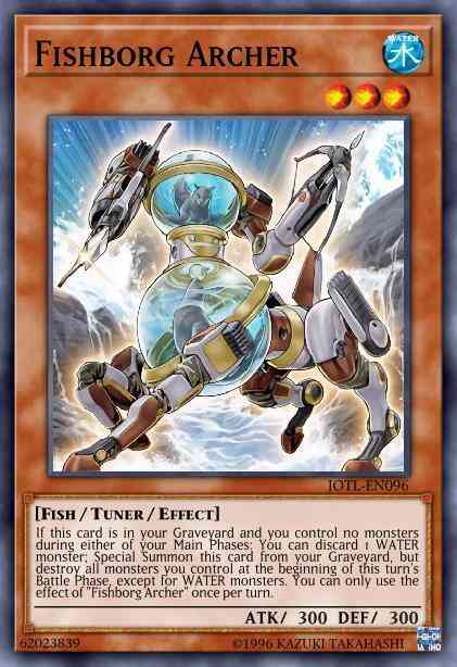 Fishborg Archer - MP14-EN122 - Common - 1st Edition