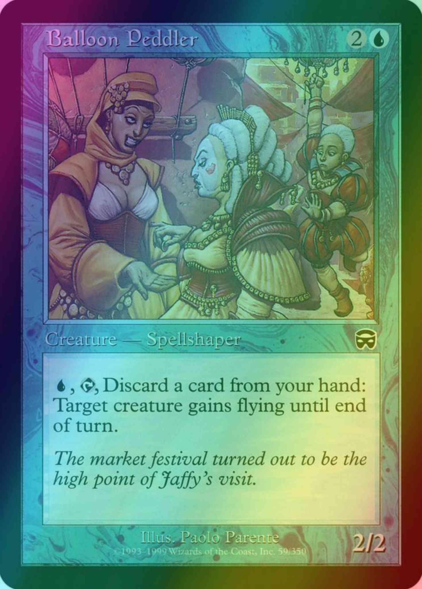 Balloon Peddler [59] [Mercadian Masques] [Foil] – Face to Face Games