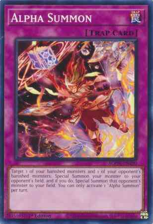 Alpha Summon - AGOV-EN100 - Common - 1st Edition