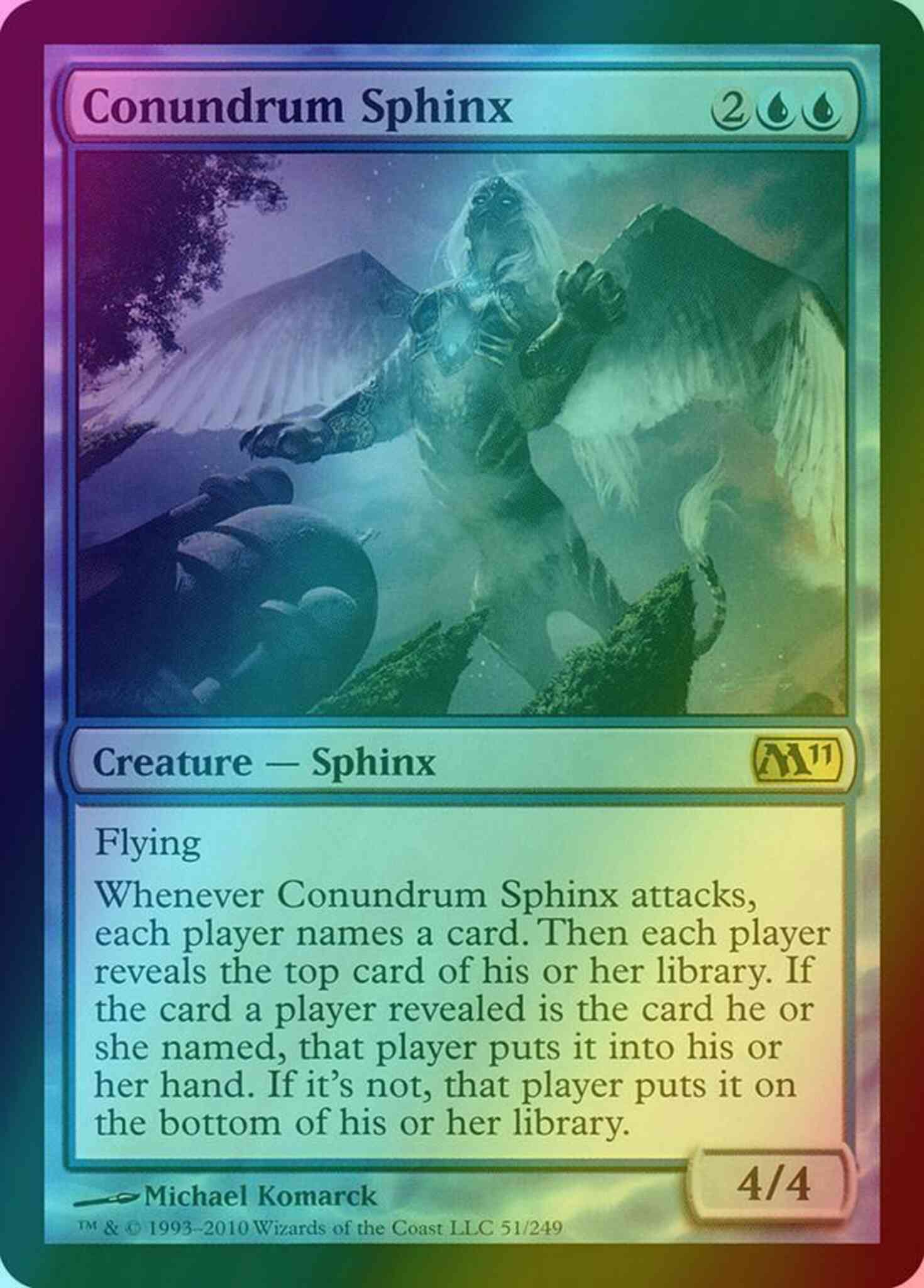 Conundrum Sphinx [51] [Magic 2011] [Foil] – Face to Face Games