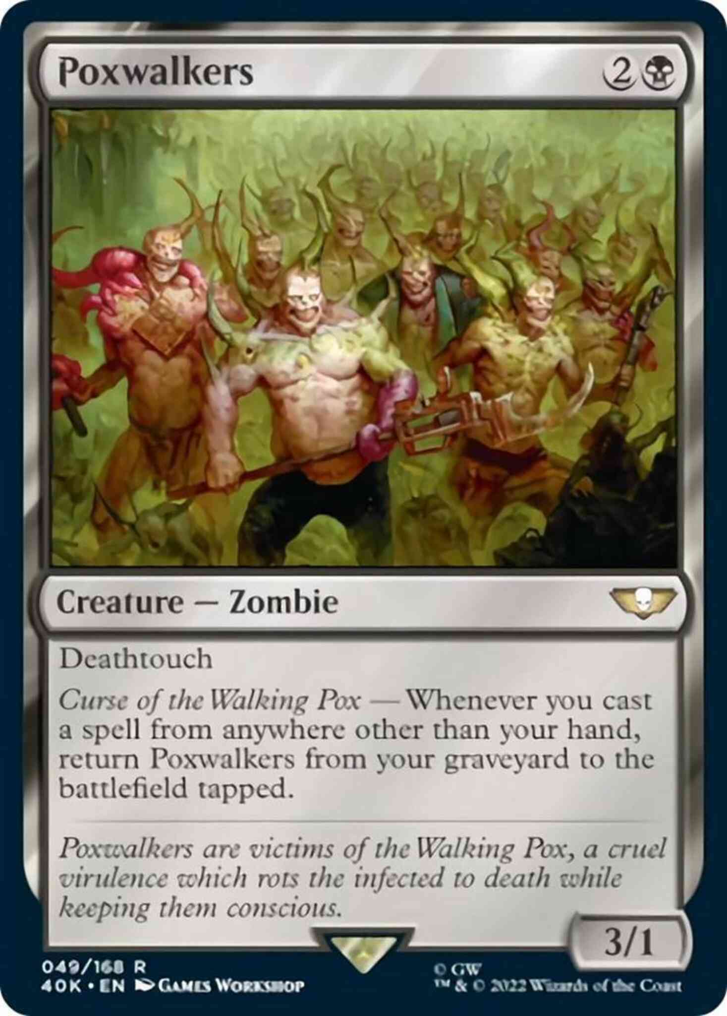 Poxwalkers [49] [Universes Beyond: Warhammer 40,000] [Non-Foil