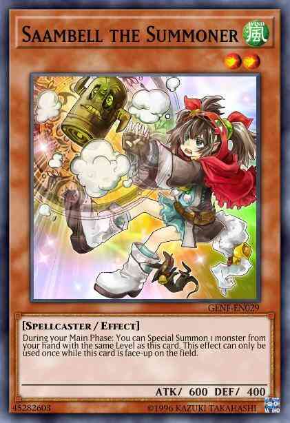 Saambell the Summoner - GENF-EN029 - Common - Unlimited