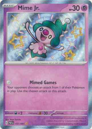 mime jr pokemon card Mime Jr. - 157/091