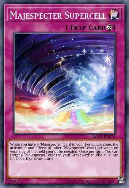 Majespecter Supercell - BOSH-EN074 - Super Rare - 1st Edition
