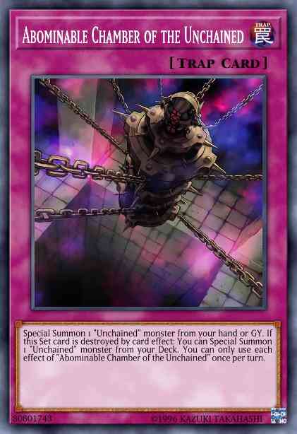 Abominable Chamber of the Unchained - CHIM-EN070 - Common - 1st Edition