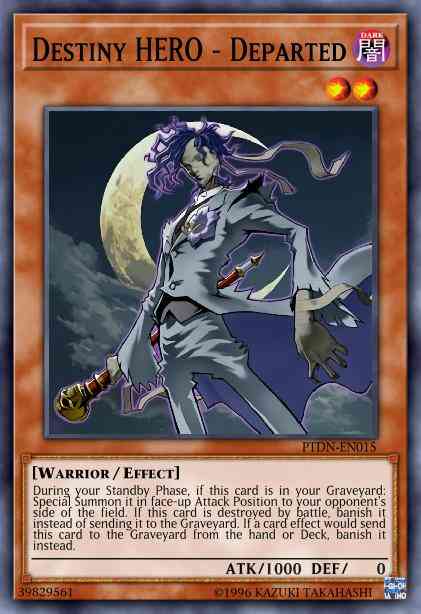 Destiny HERO - Departed - LCGX-EN136 - Common - Unlimited