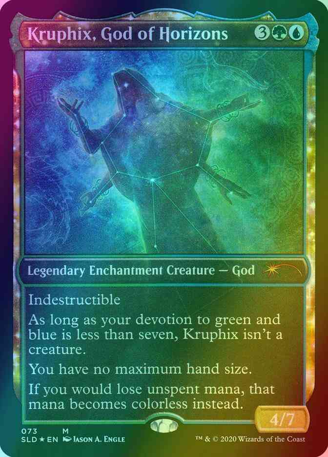 Kruphix, God of Horizons [0073] [Theros Stargazing Vol. II] [Secret Lair  Drop] [Foil] – Face to Face Games