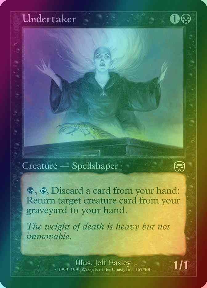 undertaker mtg card Undertaker [167] [Mercadian Masques] [Foil] – Face to Face Games