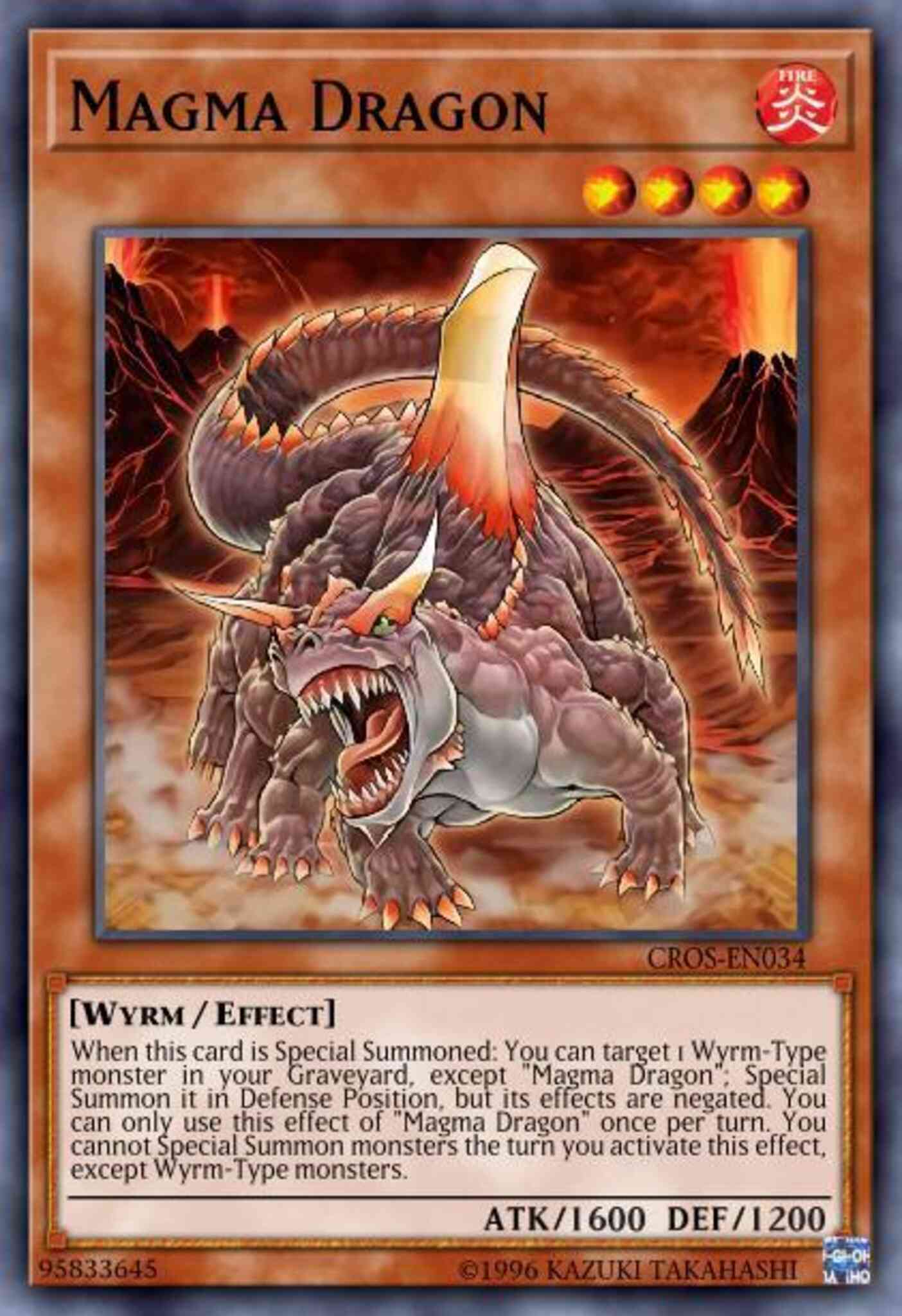 Magma Dragon - CROS-EN034 - Common - Unlimited