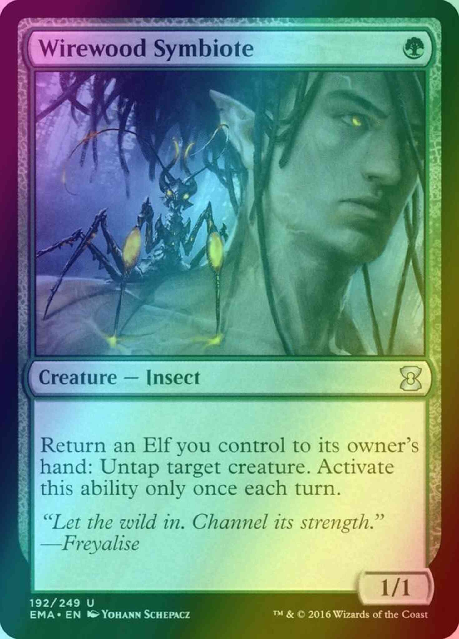 Wirewood Symbiote [192] [Eternal Masters] [Foil] – Face to Face Games