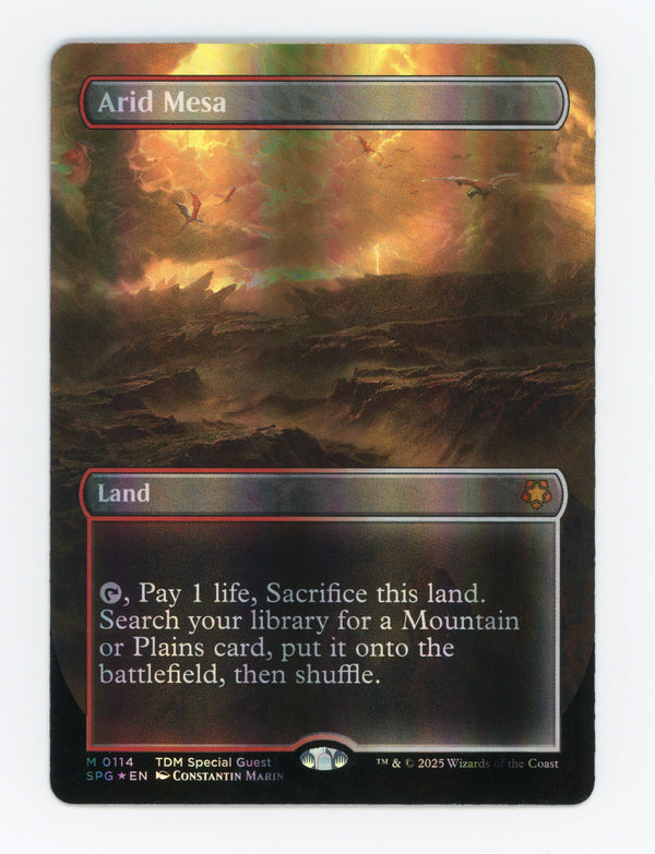 Arid Mesa — Borderless|Dragonscale Foil — ID 17887