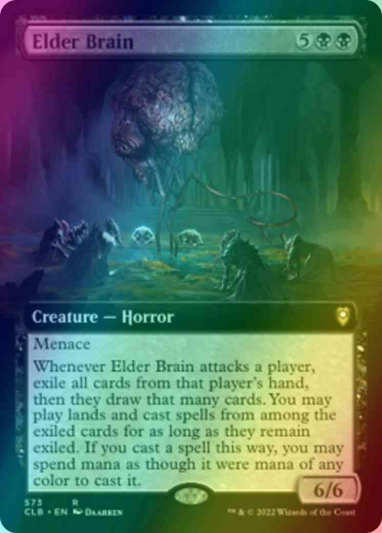 Elder Brain [573] [Extended Art] [Commander Legends: Battle for Baldur's  Gate] [Foil] – Face to Face Games