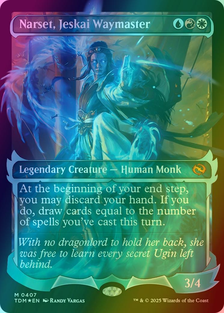 Narset, Jeskai Waymaster [407] [Ghostfire Showcase] [Tarkir: Dragonstorm]  [Foil] – Face to Face Games