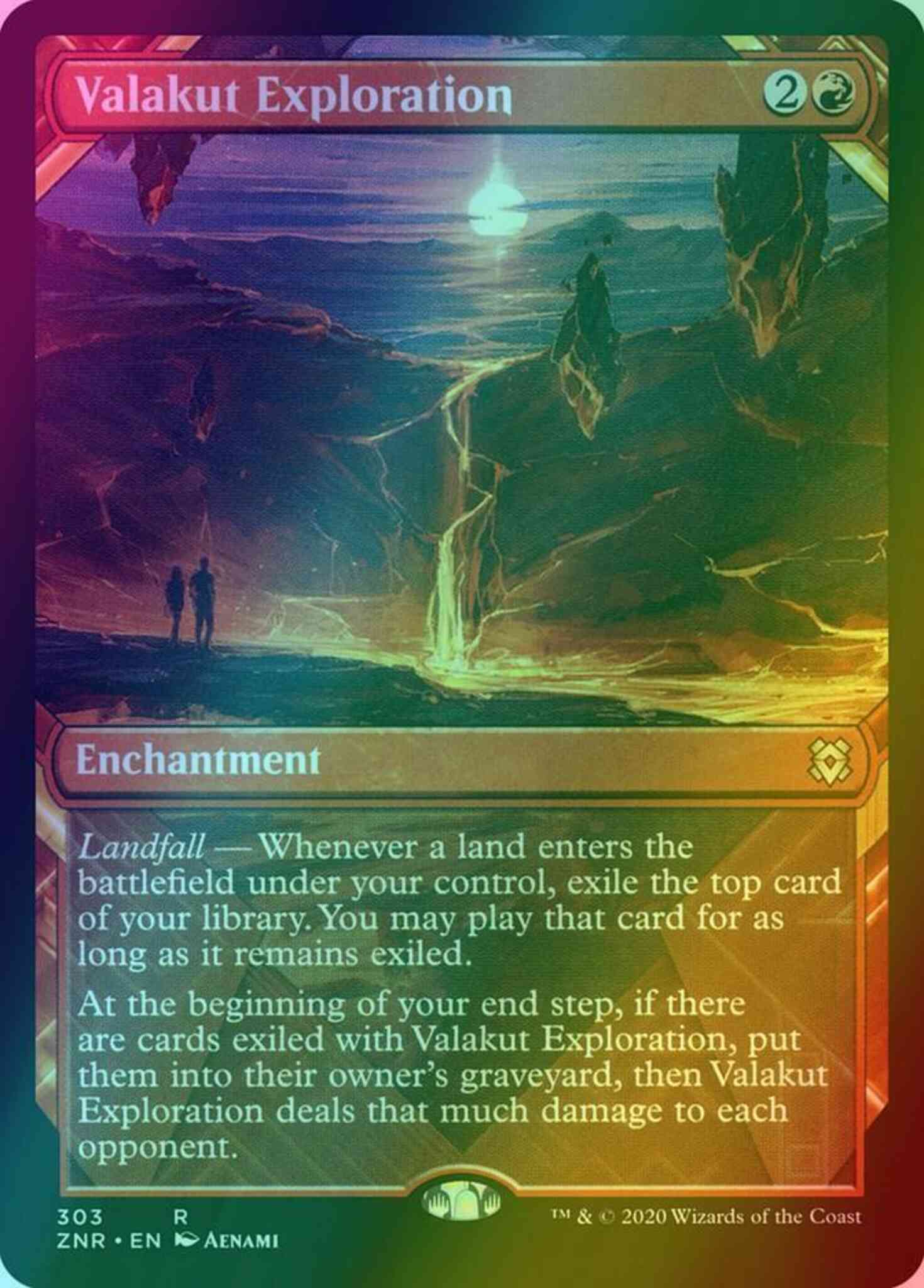 Valakut Exploration [303] [Showcase] [Zendikar Rising] [Foil] – Face to  Face Games