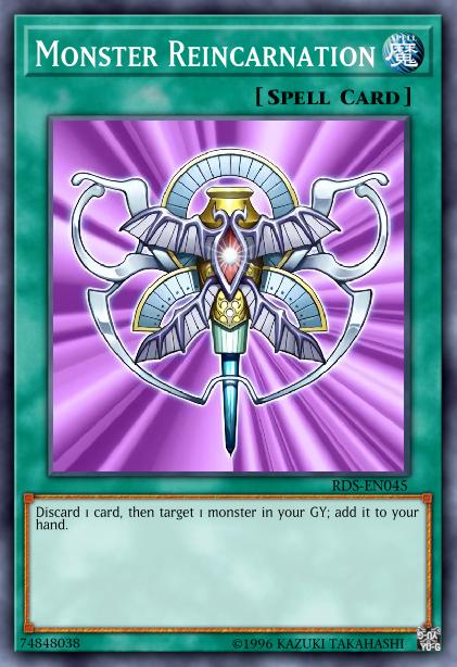 Monster Reincarnation - LCYW-EN142 - Rare - 1st Edition