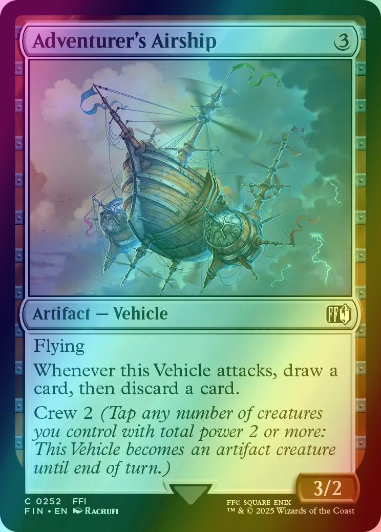 Adventurer's Airship [252] [FINAL FANTASY] [Foil] – Face to Face Games