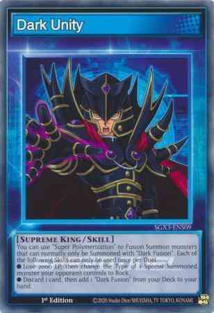 Dark Unity - SGX3-ENS09 - Common - 1st Edition