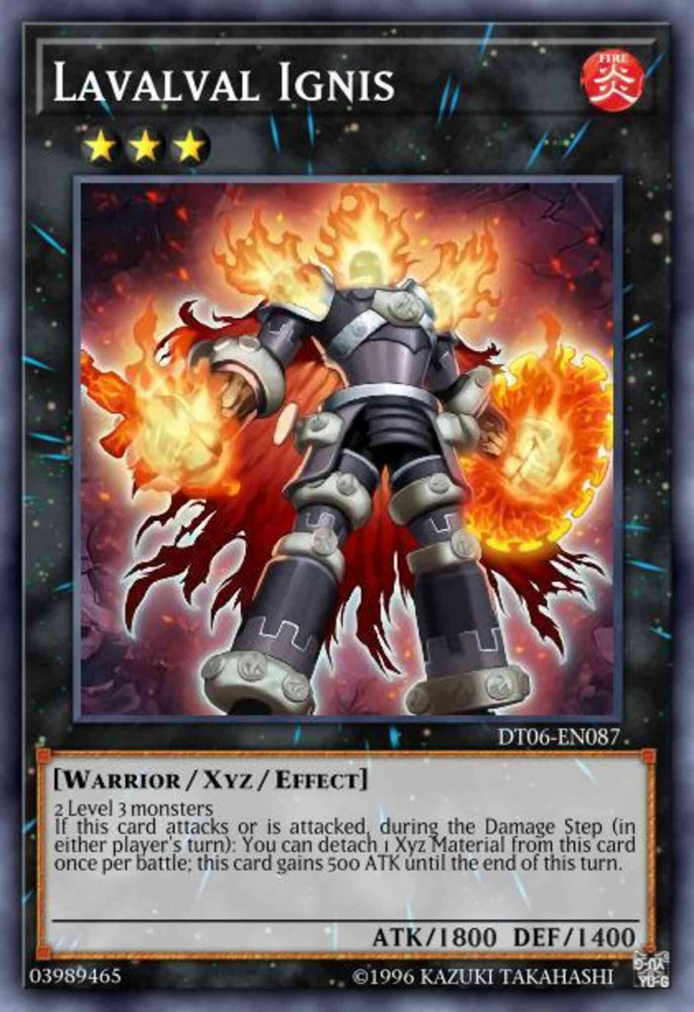 Lavalval Ignis - BP03-EN120 - Shatterfoil Rare