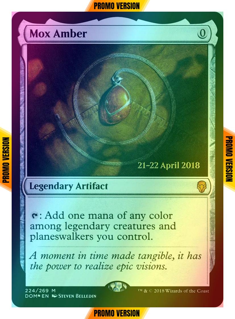 Mox Amber [224s] [Dominaria Promos] [Foil] – Face to Face Games
