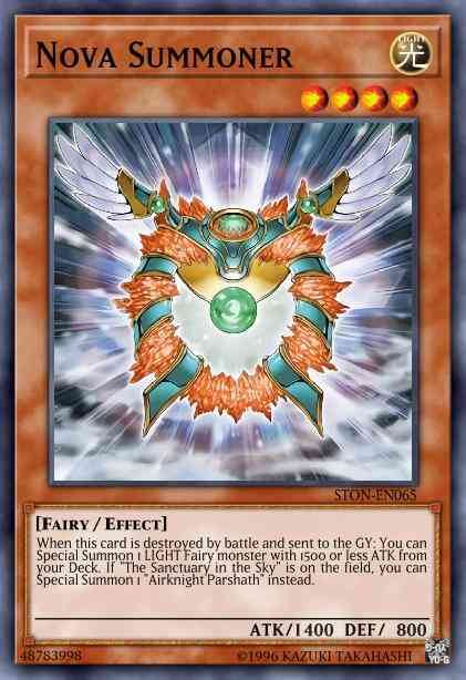 Nova Summoner - STON-EN065 - Secret Rare - 1st Edition