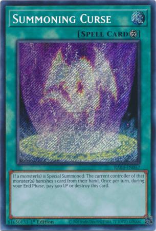 Summoning Curse - RA03-EN057 - Secret Rare - 1st Edition