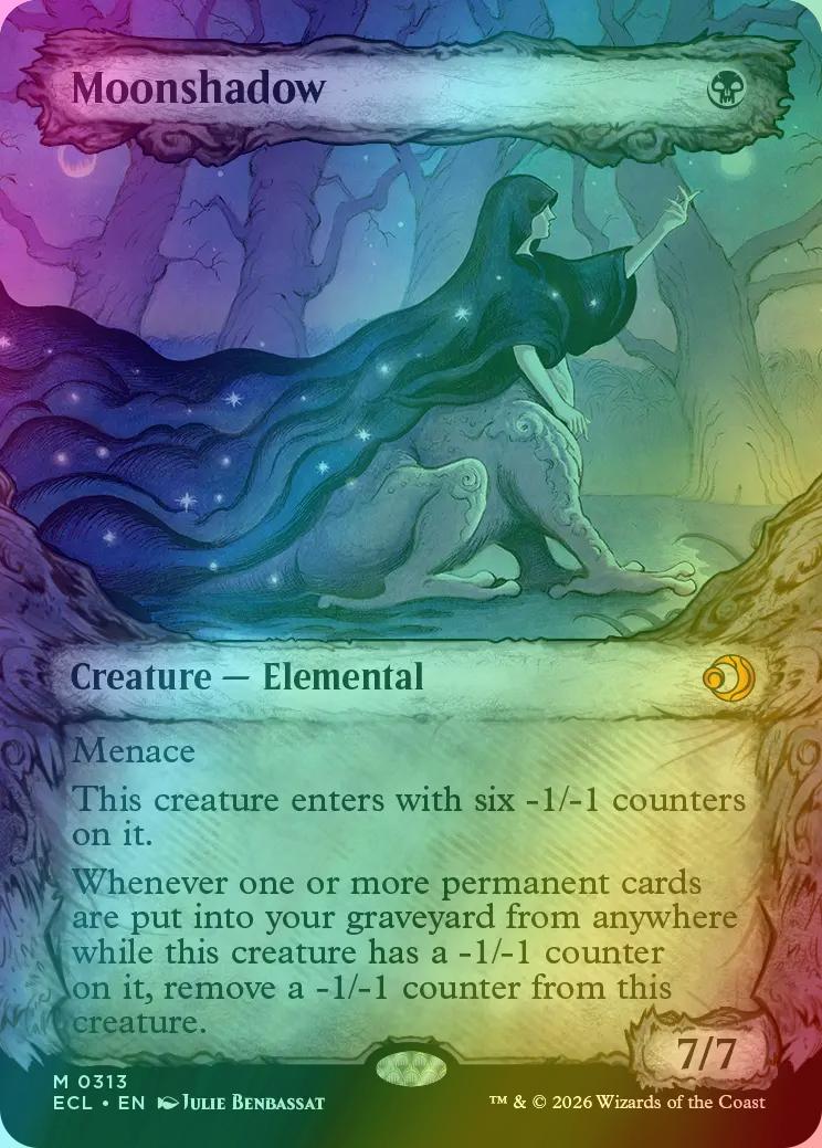 Moonshadow [313] [Fable Frame] [Lorwyn Eclipsed] [Foil] – Face to