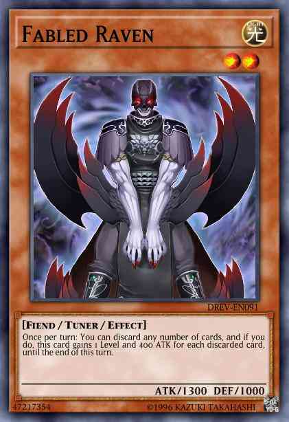 Fabled Raven - BP01-EN205 - Common - 1st Edition