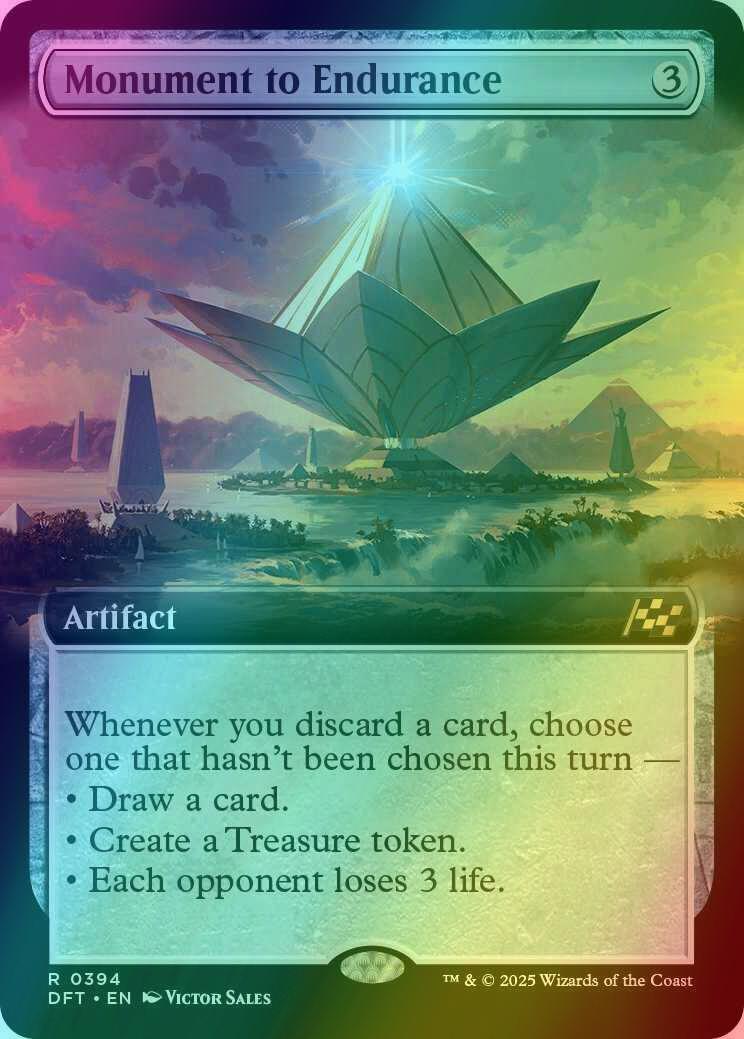 Monument to Endurance [394] [Extended Art] [Aetherdrift] [Foil] – Face to  Face Games