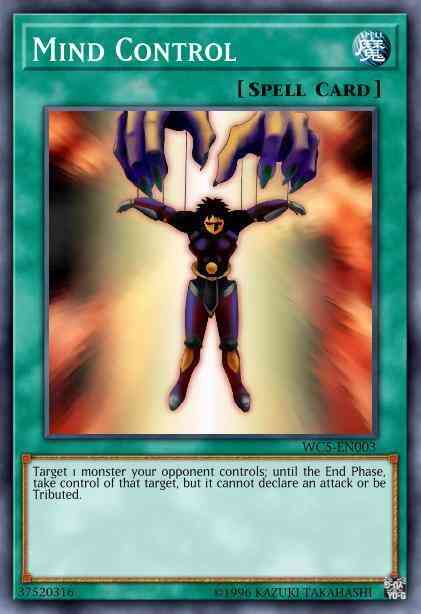 Mind Control - WC5-EN003 - Super Rare - Limited