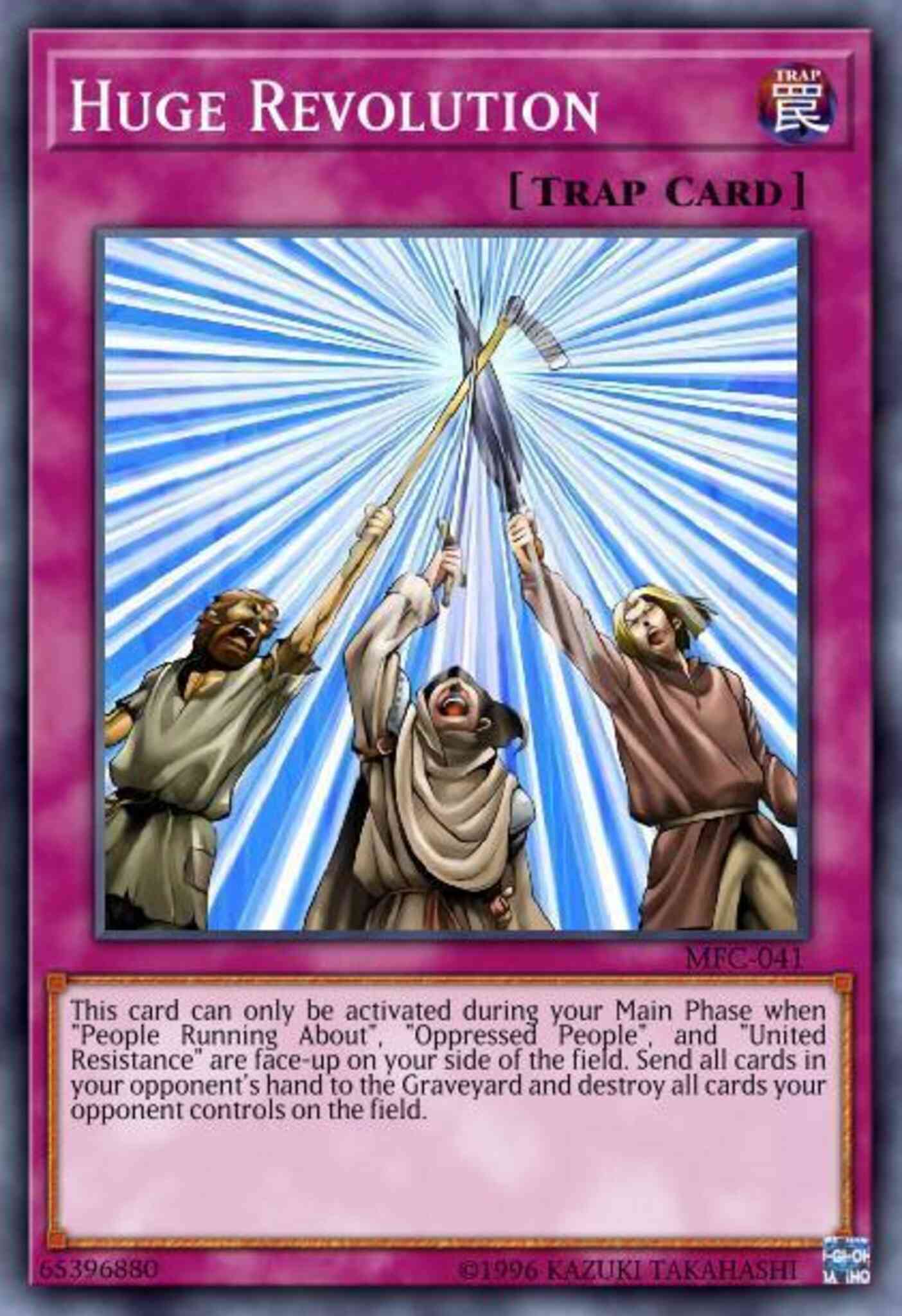 Huge Revolution - MFC-041 - Common - 1st Edition