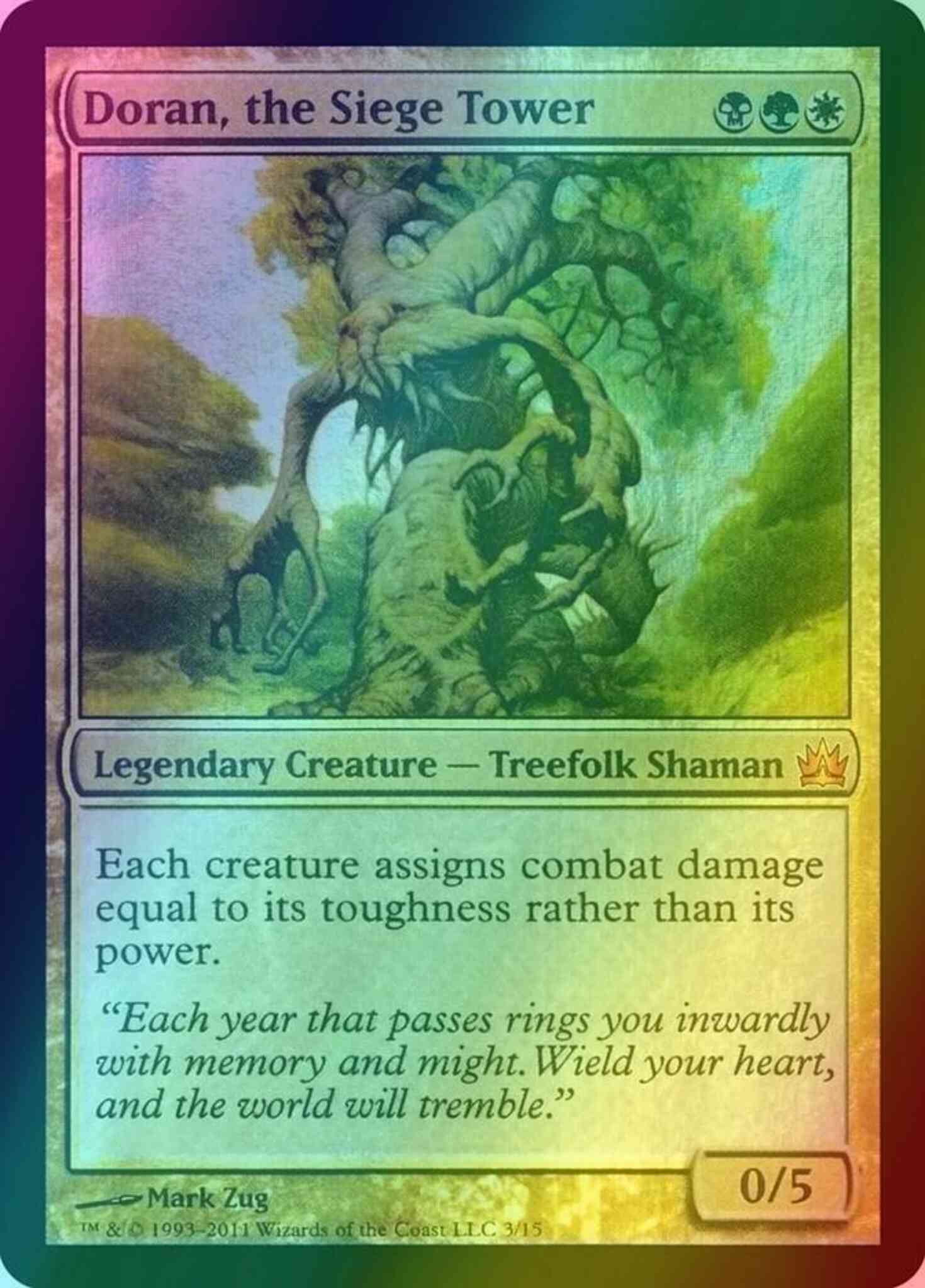 Doran, the Siege Tower [3] [From the Vault: Legends] [Foil] – Face to Face  Games