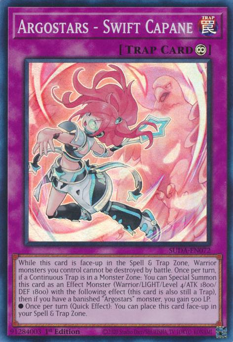 Argostars - Swift Capane - SUDA-EN072 - Super Rare - 1st Edition