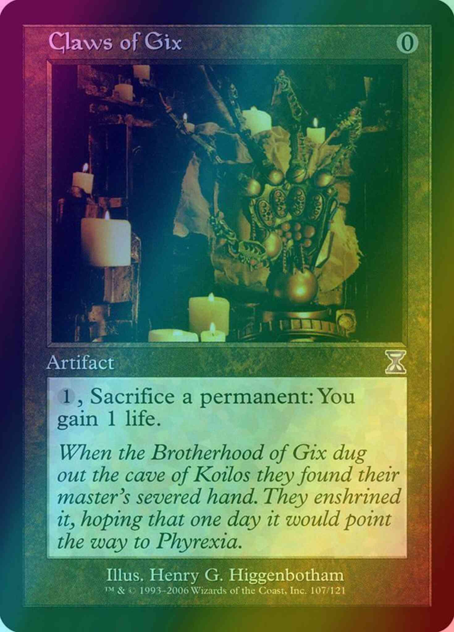 Claws of Gix [107] [Time Spiral Timeshifted] [Foil] – Face to Face