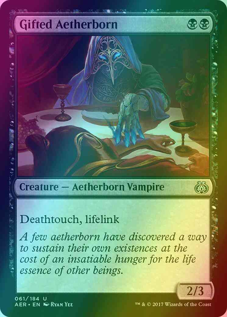 Gifted Aetherborn [61] [Aether Revolt] [Foil] – Face to Face Games