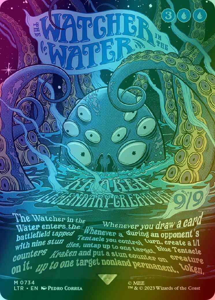 The Watcher in the Water [734] [Borderless] [Poster] [The Lord of
