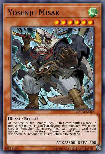 Yosenju Misak - THSF-EN002 - Secret Rare - 1st Edition