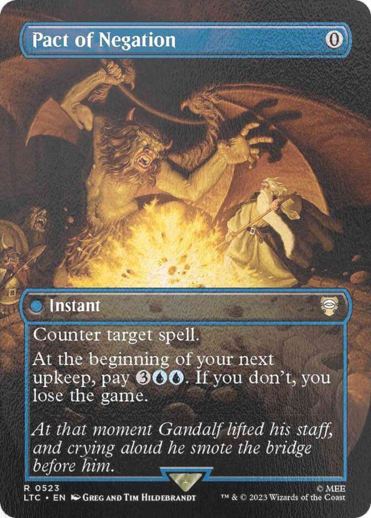 Pact of Negation [523] [Borderless] [The Lord of the Rings: Tales