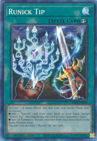 Runick Tip - TAMA-EN029 - Collector's Rare - 1st Edition