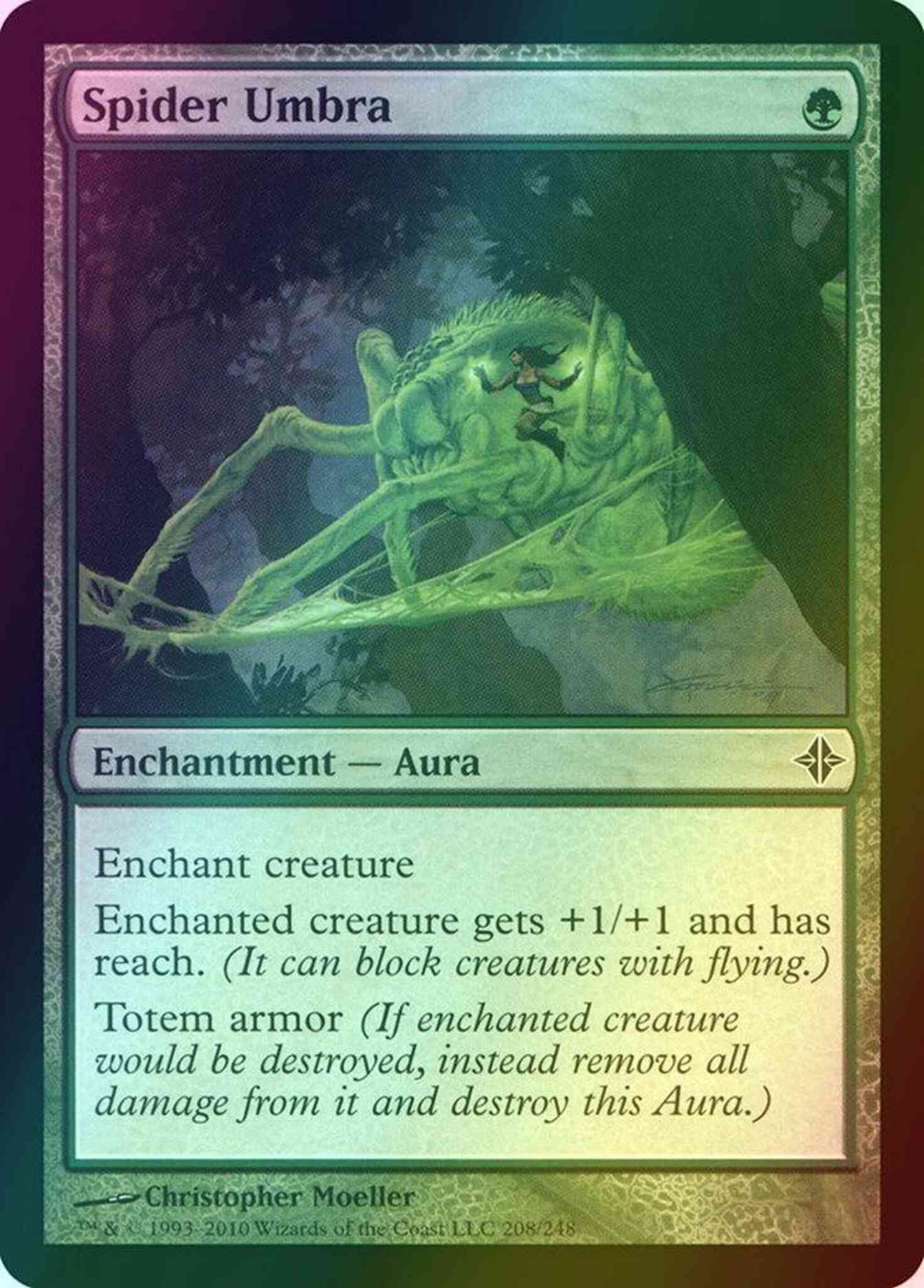Spider Umbra [208] [Rise Of The Eldrazi] [Foil] – Face to Face Games