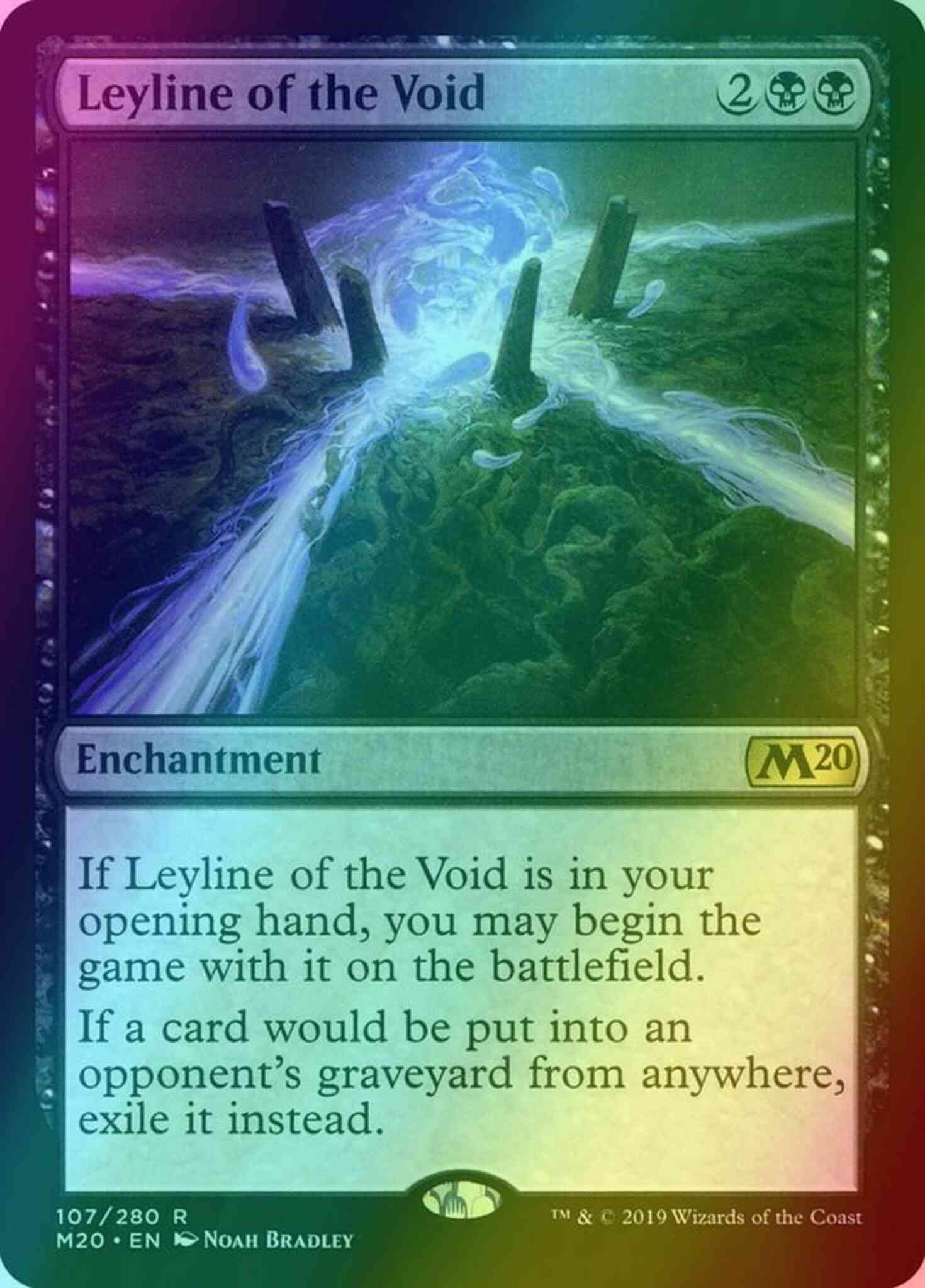 Leyline of the Void [107] [Core Set 2020] [Foil] – Face to Face Games